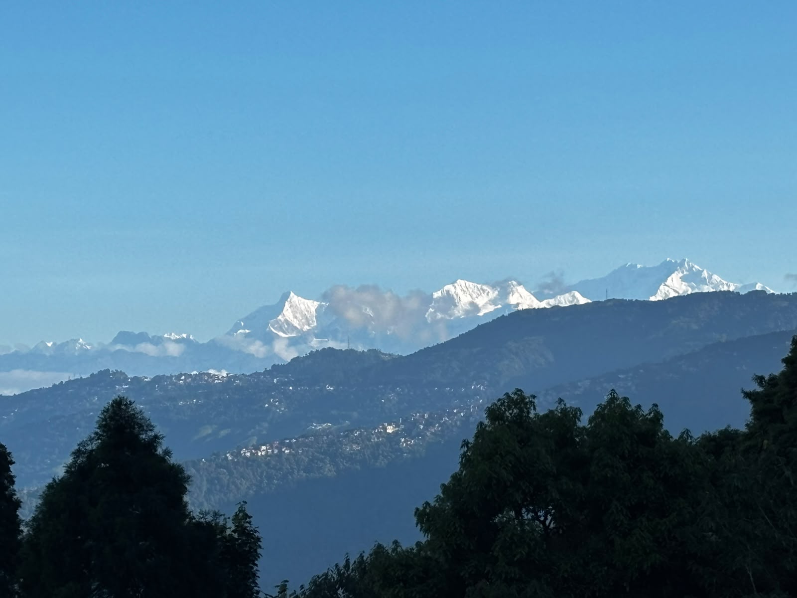 Crystal Blue Mountain Panorama